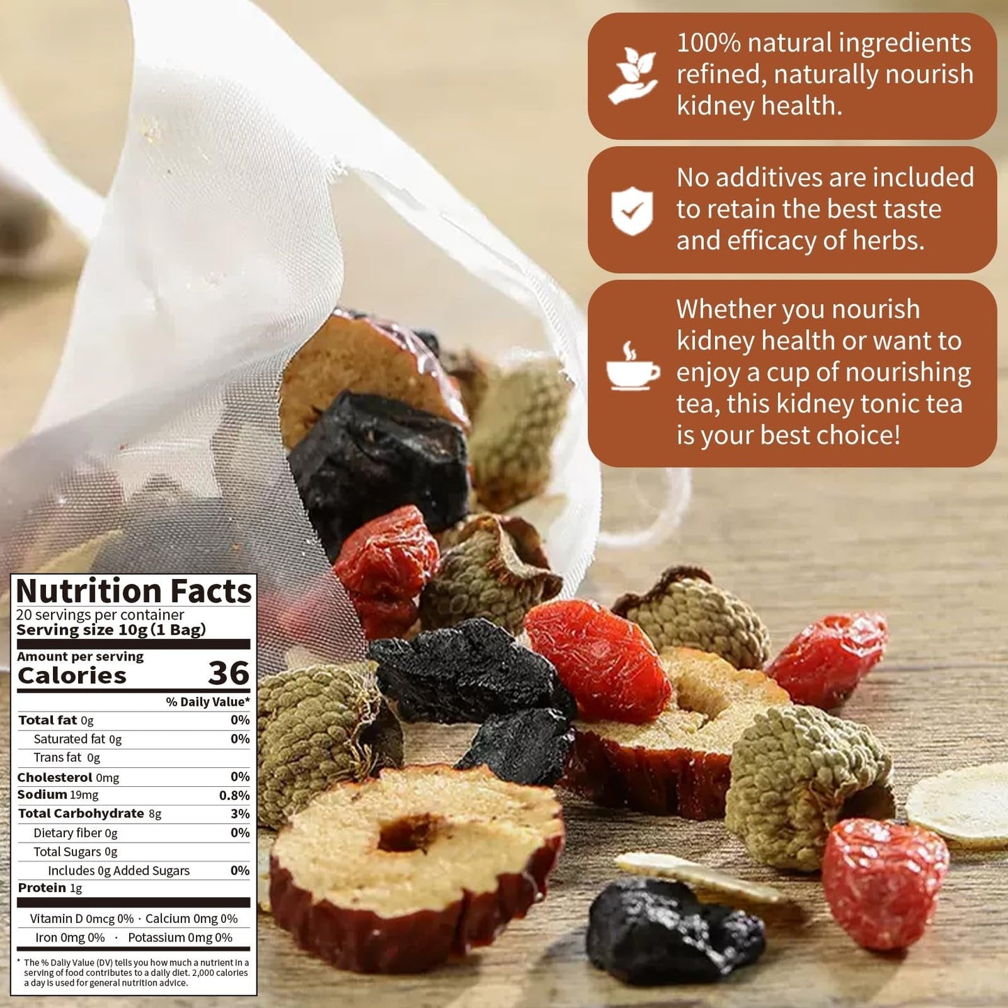 NLife™ - Panax & Mulberry Herbal Tea 🌿