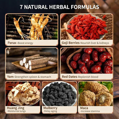 NLife™ - Panax & Mulberry Herbal Tea 🌿